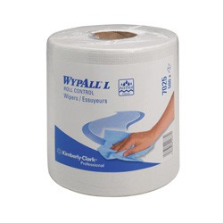 Салфетки одноразовые WYPALL* L10 (рулон, белый) Kimberly-Clark