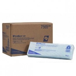 Сложенные протирочные салфетки WYPALL* X80 (синий/голубой) Kimberly-Clark