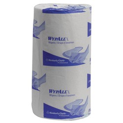 Салфетки одноразовые WYPALL* L10 (малый рулон, белый) Kimberly-Clark