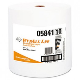 Салфетки одноразовые WYPALL* L30 (рулон, белый) Kimberly-Clark
